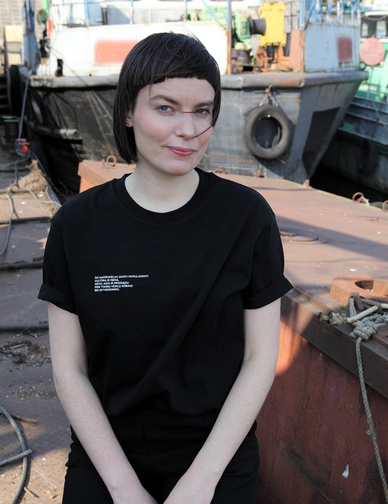 Project coordinator Gabrielė Lenkauskaitė